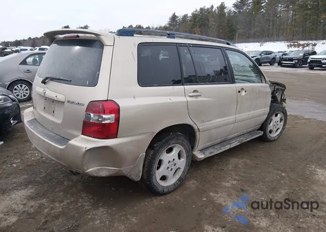 2006 Toyota Highlander Limited V6 z USA, uszkodzony, nr VIN JTEEP21A460172914